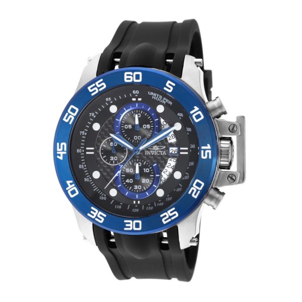 ectq25291_vni_0 jpg - Relógio Masculino I Force, Invicta 19252, Preto, Prata e Azul