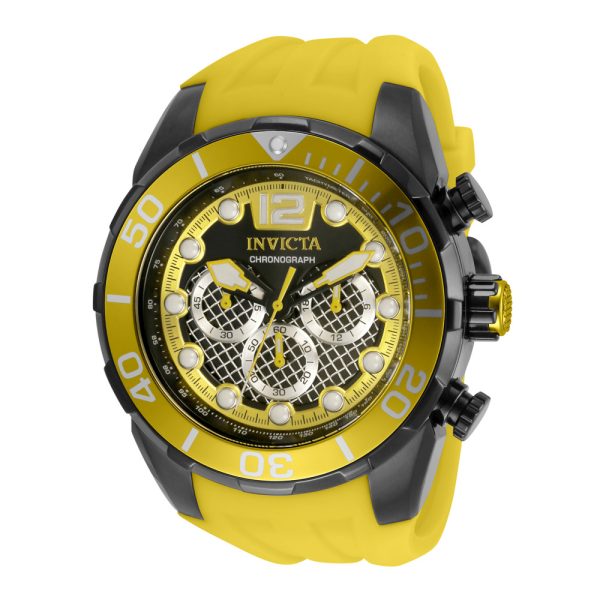 ectq25553_vni_0 jpg - Relgio Masculino Invicta Pro Chronograph 50mm Amarelo 35552 estilo e preciso em um s acessrio.