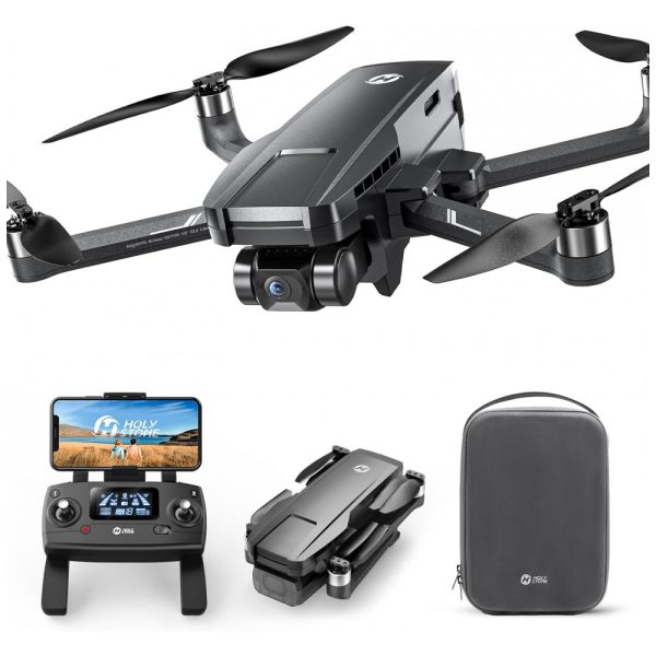 ectq2dng73n90b_0 jpg - Drone com Câmera 4K, Wifi 5G, GPS e Retorno para Casa Inteligente, Holy Stone, Preto