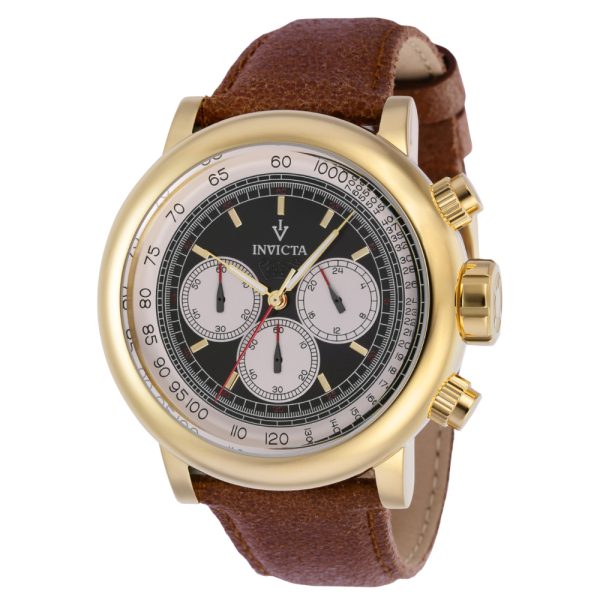 ectq32373_gz_vni_0 jpg - Relógio Masculino Invicta de Quartzo Vintage, Invicta ZG37323, Marrom