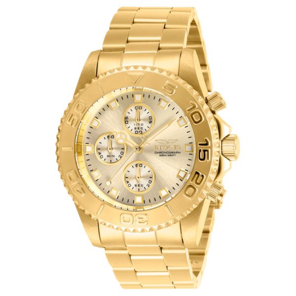 ectq38682_vni_0 jpg - Relógio Masculino de Quartzo Connection, Invicta 28683, Dourado