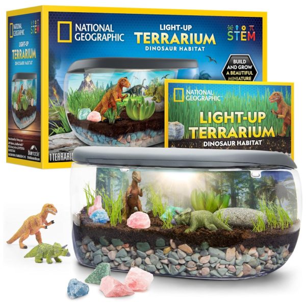 ectq3bk2btrb0b_0 jpg - Kit de Terrário Iluminado National Geographic Para Crianças Construa um Habitat de Dinossauro Com Plantas Reais e Pedras Preciosas