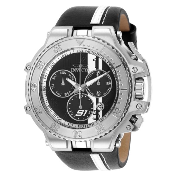 ectq59382_vni_0 jpg - Relgio masculino S1 Rally Race Team Swiss Ronda Z60 calibre 58,5 mm. Preto. Branco 28395, Invicta