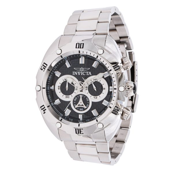 ectq63183_vni_0 jpg - Relógio Masculino Analógico de Quartzo 50mm, Invicta Venom 38136, Prata