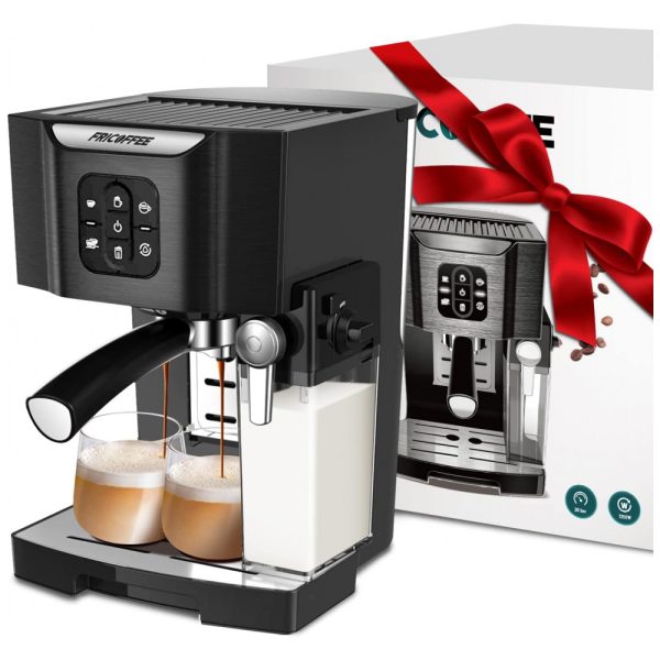 ectq7nk61h6b0b_0 jpg - Máquina de Café Expresso Automática 20 Bar Fricoffee com Vaporizador, 110V Preta