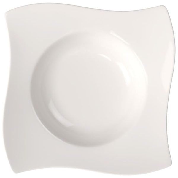 ectq7vx8c0000b_0 jpg - Prato para Massa ou Sopa de 28 cm, Elegância e Praticidade em Sua Mesa com Formato Redondo e Material de Porcelana, Villeroy Boch, Branco