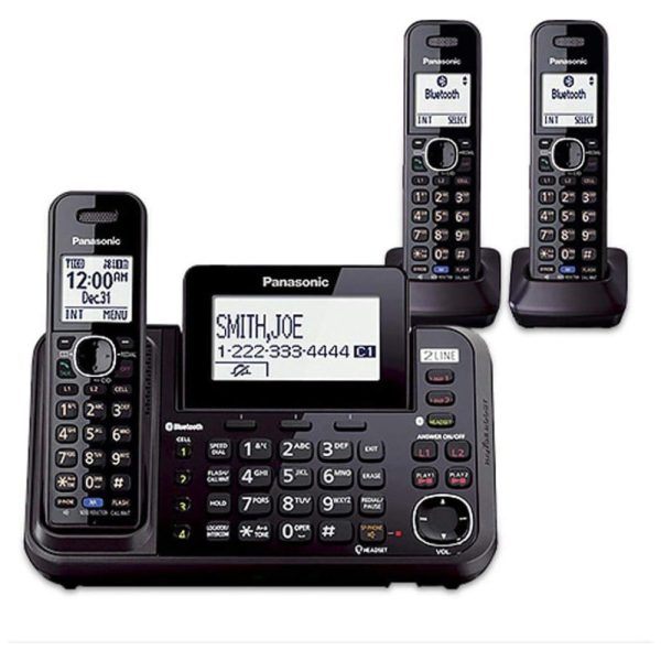 ectq8948pxi00b_0 jpg - Telefone sem Fio KX TG9542B KX TGA950B com 3Aparelhos DECT 6.0, PANASONIC, Preto