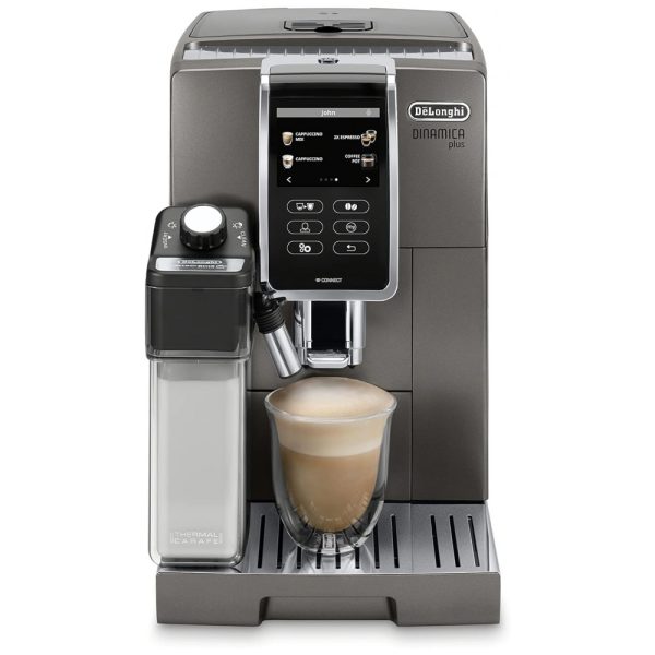 ectqc6ttcgt80b_0-1 jpg - Cafeteira Elétrica Dinâmica Expresso Automática, 110v, DELONGHI ECAM37095TI, Cinza