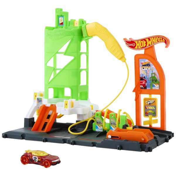 ectqc7pmk6bc0b_0 jpg - Conjunto Lançador Posto de Recarga de Carros de Brinquedo em Escala 1 64, Inclui Acessórios, Hot Wheels City