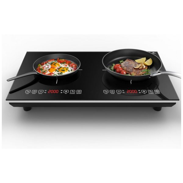 ectqcng3b6390b_0 jpg - Cooktop de Indução Dupla Portátil com Controle Digital e Trava de Segurança 4000W, 110v, VBGK, Preto