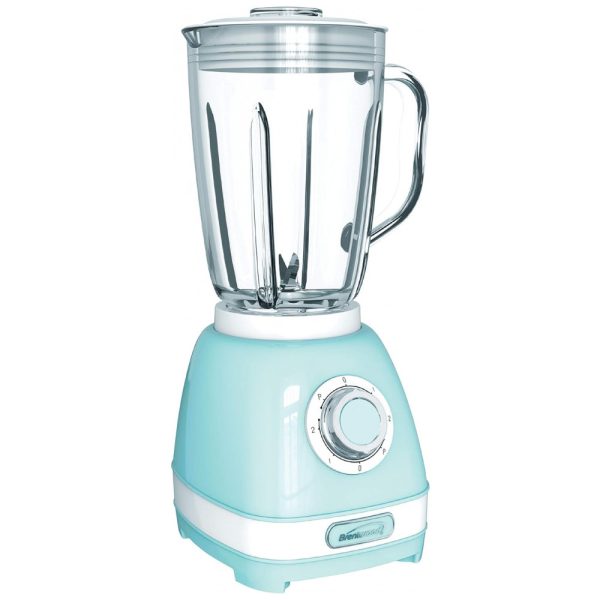 ectqd64bfb280b_0 jpg - Liquidificador Retro de Bancada 1,5L com 2 Velocidades, 110v, BRENTWOOD JB 330BL, Azul