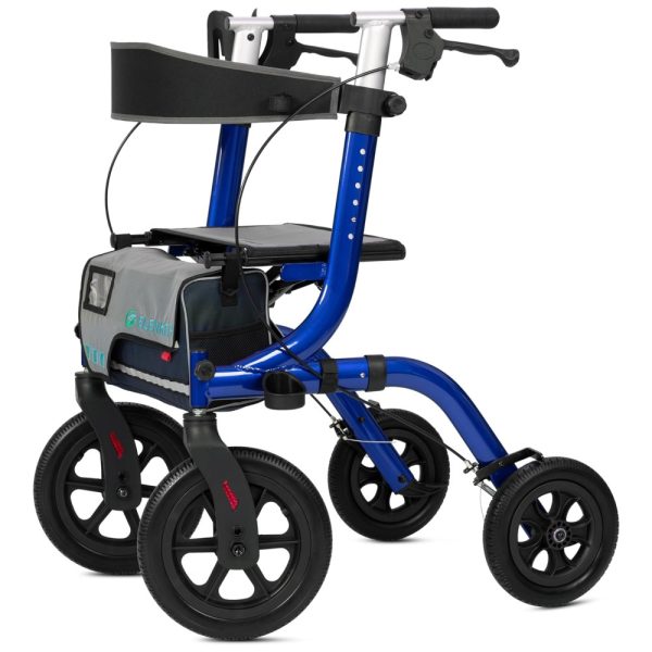 ectqjkkmt5xb0b_0 jpg - Andador All Terrain Rollator com Assento, Rodas Dianteiras de 30 cm Não Pneumáticas, Design Dobrável e Compacto, ELENKER, Azul