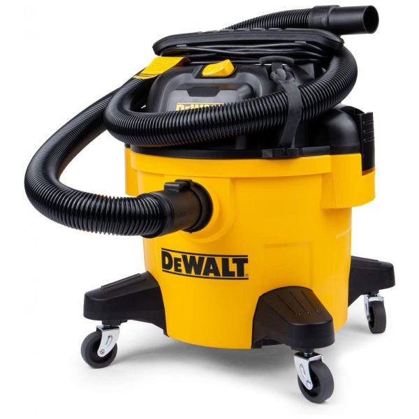 ectqk3zb8yb70b_0 jpg - Aspirador de Pó Seco e Úmido 22L, 4.5CV de Potência com Extensores, 110v, DEWALT DXV06P, Amarelo