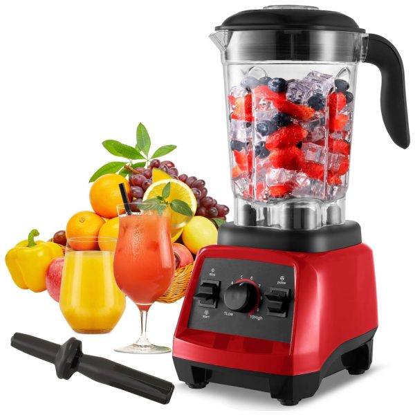 ectqkqy6zrzc0b_0 jpg - Liquidificador de Bancada Profissional 2L com 10 Velocidades para Smoothies e Receitas de Cozinha, 110V 1800W, JUSANTE, Vermelho