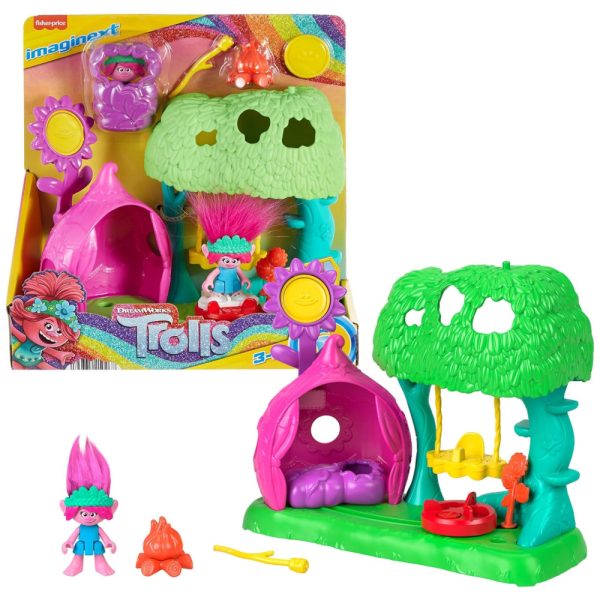 ectqlgkc9w9c0b_0 jpg - Playset Trolls com Figura de Papoula para Brincar de Faz de Conta para Crianças de 3 Anos ou Mais, Fisher Price Imaginext