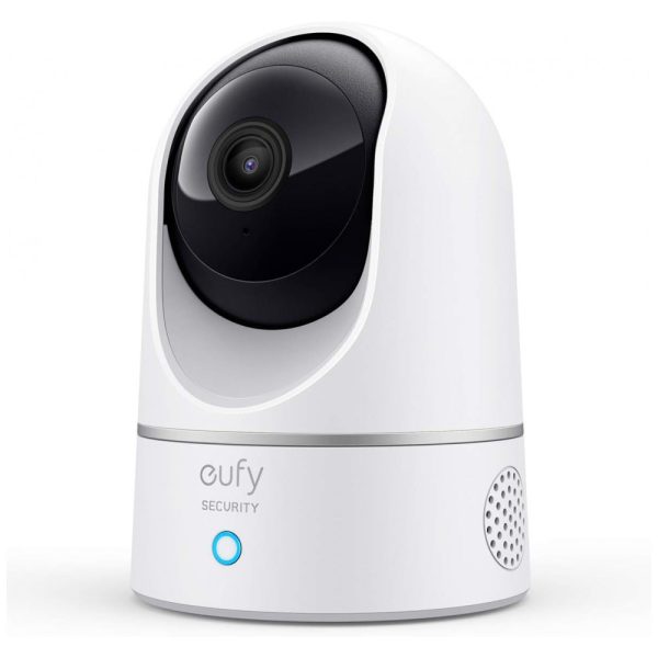 ectqlv54w6580b_0 jpg - P24 Câmera de Segurança 2K com Wi Fi Visão Noturna e Controle de Voz, EUFY SECURITY T8410, Branco