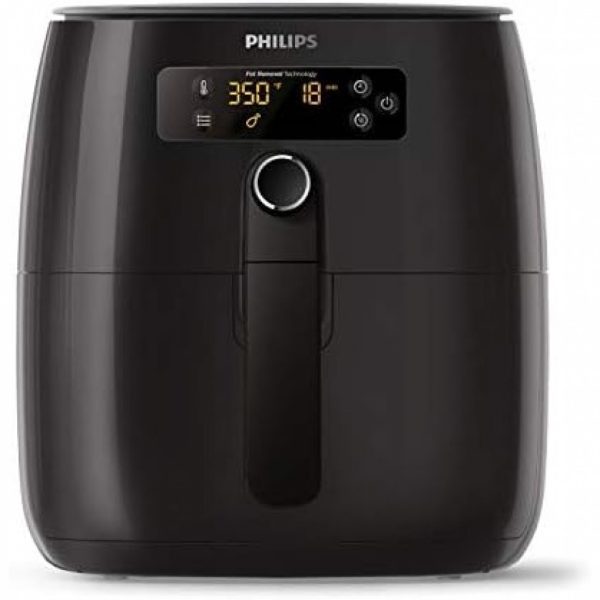 ectqq59k3vr80b_0 jpg - Fritadeira Elétrica AirFryer com Painel Digital, 110V, PHILIPS KITCHEN APPLIANCES HD9741 56, Preto