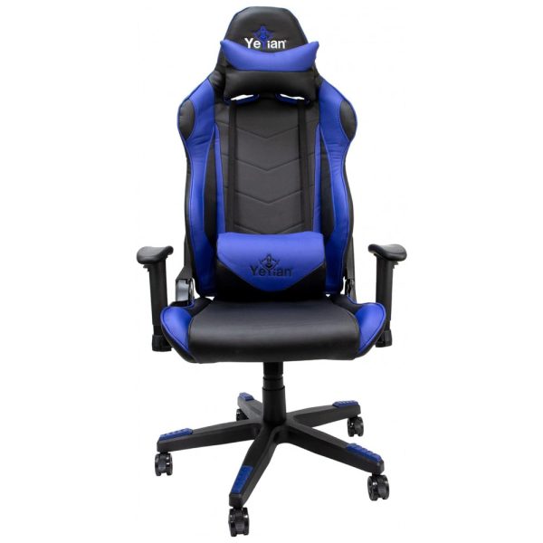 ectqrsfhscl70b_0 jpg - YEYIAN Cadeira Gamer Ergonômica Ajustável com Apoio para a Lombar, Azul e Preta