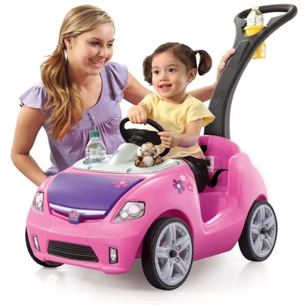 ectqu218oc800b_0 jpg - Carro de Empurrar com Cinto de Segurança Incluído, Armazenamento e Transporte Fáceis, Ideal Como Alternativa ao Carrinho, Step2, Rosa