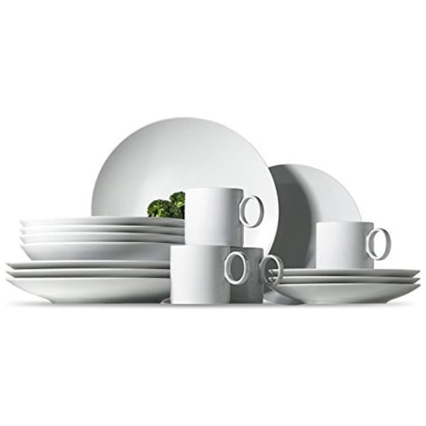 ectqy8rl5a000b_0 jpg - Conjunto de Aparelho de Jantar em Alta Qualidade e Elegância com 16 Peças e Material de Porcelana Fina, Rosenthal, Branco