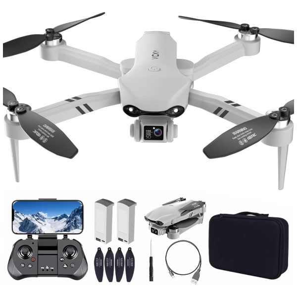 ectqyrgvhhbd0b_0 jpg - Drone 2K HD com GPS, Motor Sem Escova, Transmissão Wi Fi 5G, Funções de Retorno Automático, Siga Me, Pontos de Passagem e 30 Min de Voo, CANKETEC, Branco