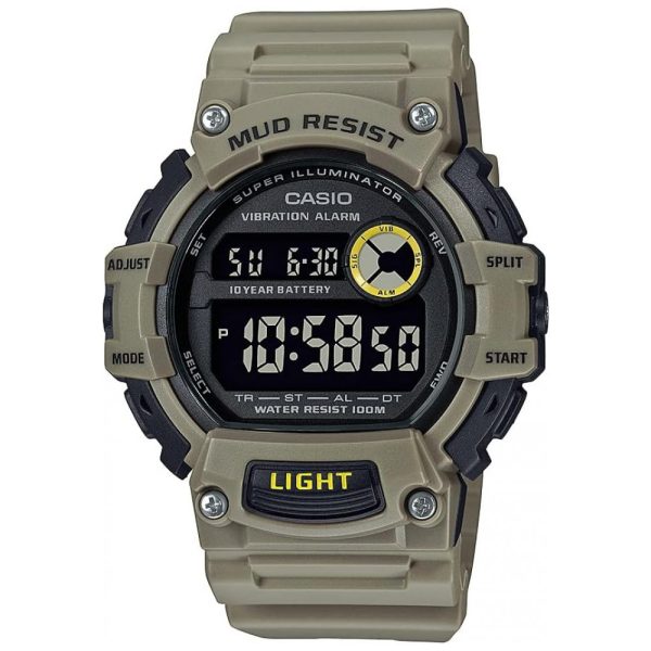 ectqznmp9z780b_0-2 jpg - Relógio Resistente à Lama Digital Masculino, CASIO TRT 110H 5BVCF, Verde