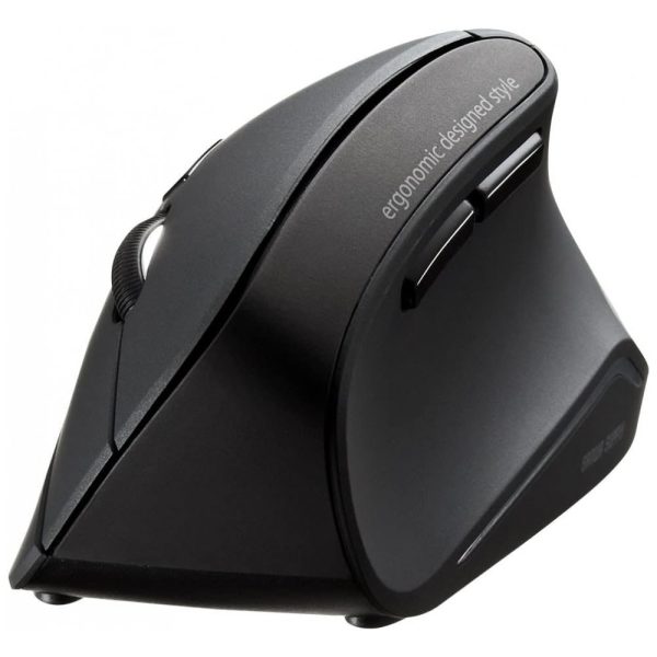 ectq1q79rw570b_0 jpg - Mouse Ergonômico Vertical com Fio Reduz a Tensão do Pulso, 1000, 1600 DPI 6 Botões, SANWA SUPPLY GMAERG9, Preto