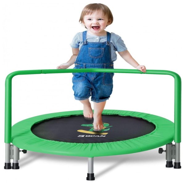 ectq1z34t8290b_0-4 jpg - BCAN Cama Elastica Infantil para até 100 kg, Verde