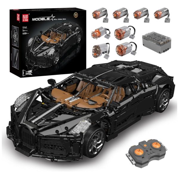 ectq1z4d6khc0b_0 jpg - Kit de Construção Carro Esportivo da Super Corrida MOC com 4688 Peças e Controle Remoto por APP para Adultos, Mould King, Preto