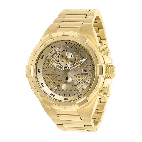 ectq22182_vni_0 jpg - Relógio Masculino de Quartzo Aviator, Invicta 28122, Dourado