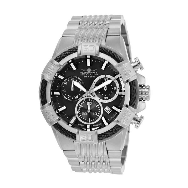 ectq26852_vni_0-1 jpg - Relógio Masculino de Quartzo Bolt, Invicta 25862, Prata