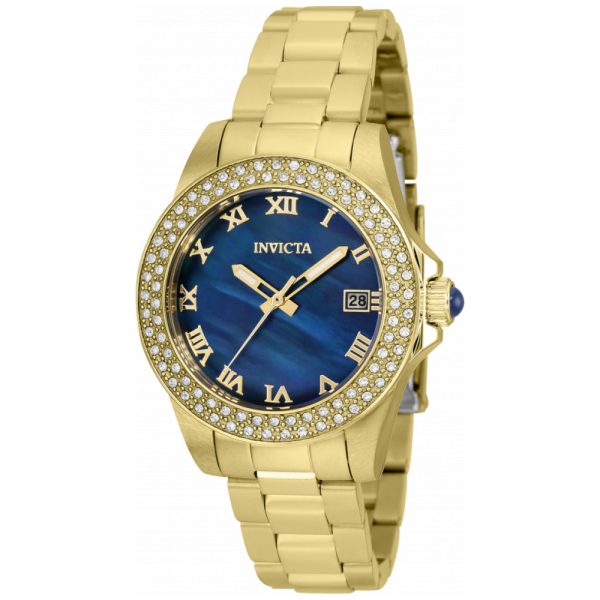 ectq27063_vni_0 jpg - Relgio feminino anjo com mostrador em madreprola 34 mm. Ouro 36072, Invicta