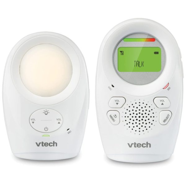 ectq3h4d4jj70b_0 jpg - Babá Eletrônica Digital com Alcance Ampliado 1 Unidade para Pais , DM1211 VTECH, Branco