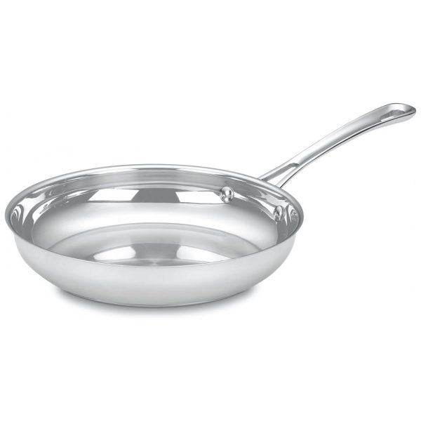 ectq4043tc300b_0 jpg - Frigideira Profissional Antiaderente em Aço Inoxidável, Cuisinart 422 24