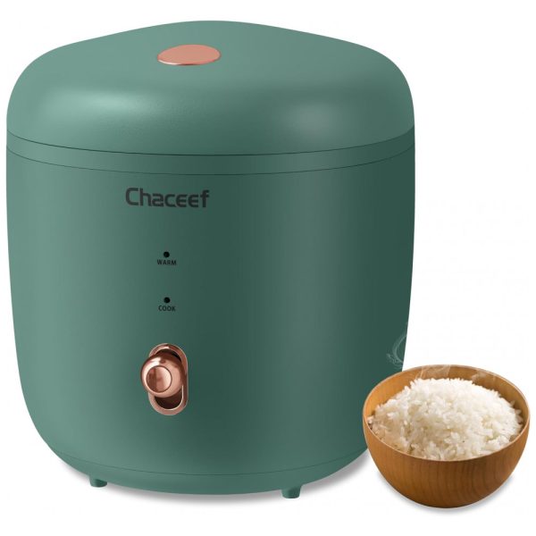 ectq4127xgwb0b_0-1 jpg - Mini Panela de Arroz Elétrica 1,2L com Função de Atraso e Manutenção do Temporizador, 110V, CHACEEF CFXBYM20, Verde