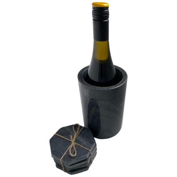 ectq45lmv8p90b_0-1 jpg - Porta Garrafa Térmico para Vinho em Mármore, BARABARA, Preto