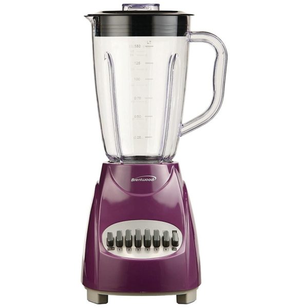 ectq4jx1ish00b_0 jpg - Liquidificador de Bancada 1,4 Litros com 12 Velocidades 110V 300W Brentwood JB 220R, Roxo