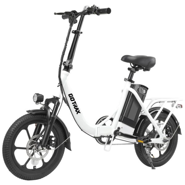 ectq54lq6zkc0b_0 jpg - Bicicleta Elétrica para Adultos com Velocidade até 25 km h, Alcance 40 km, Bateria Removível e Suspensão Dianteira, 350W, Gotrax NEPHELE, Branca