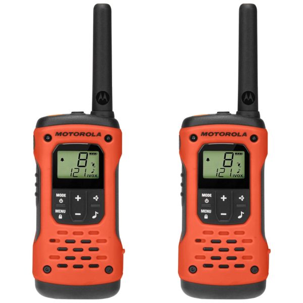 ectq5bcvbwmc0b_0 jpg - Rádio Comunicador Walkie Talkie Motorola Solutions T605 H2O, Rádio FRS Portátil, Bidirecional, 22 Canais, 56,3 km , Recarregável, Emergência