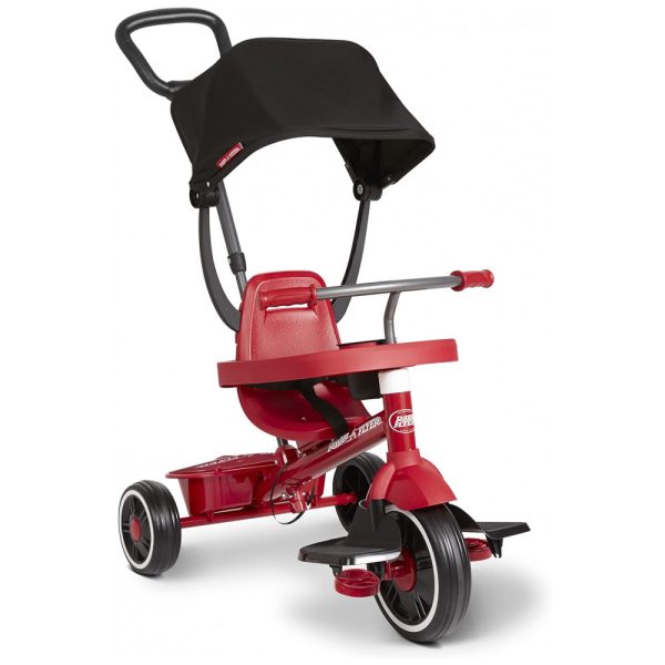 ectq6cq1g4190b_0-1 jpg - Triciclo Infantil para Passeio com Assento Ajustável 4 Estágios, Idade Recomendada 1 a 5 Anos, RADIO FLYER 469Z, Vermelho