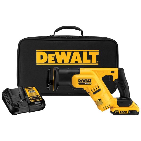 ectq6dkmmla10b_0 jpg - Kit Serra Sabre com Bateria 20V MAX, Carregador e Bolsa de Transporte, DEWALT DCS387D1, Amarelo