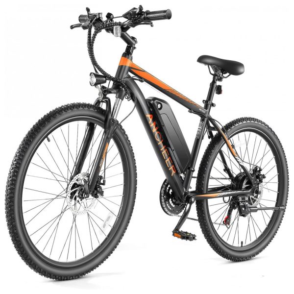 ectq6f2wxms70b_0 jpg - Bicicleta Elétrica Motorizada 21 Velocidades e 3 Modos, 350W, ANCHEER, Preto