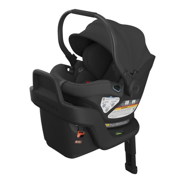 ectq6x1cnbvc0b_0 jpg - Cadeira de Bebe para Carro com Base, Alça de Transporte Ergonômica e Capota Grande, UPPAbaby Aria, Preta