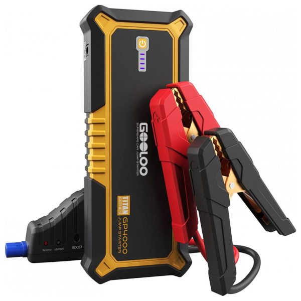 ectq6zvsqy480b_0 jpg - GOOLOO Bateria Auxiliar de Partida Automotiva 4000A 12V com USB