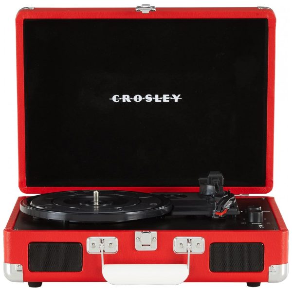 ectq72qn2tj90b_0 jpg - Toca Discos Vintage com 3 Velocidades, Bluetooth e Alto Falante Embutido, Crosley CR8005DPRE1, Vermelho