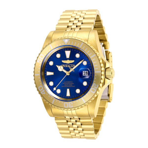 ectq79003_vni_0 jpg - Relógio Masculino Automático Pro Diver, Invicta 30097, Dourado e Azul