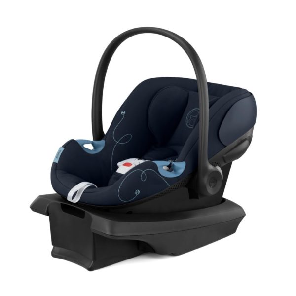 ectq7p5vct1c0b_0 jpg - Cadeira de Bebe para Carro com Proteção Linear Contra Impactos Laterais, Apoio de Cabeça Ajustável em 11 Posições e Base Safelock, Cybex Aton G, Azul