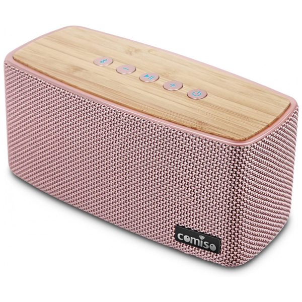 ectq7qpjc8c90b_0 jpg - Caixa de Som Bluetooth 5.0 sem Fio Portátil, 20W, até 24H, COMISO M20S, Rosa