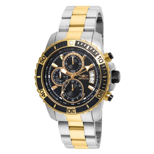 ectq81422_vni_0-1 jpg - Relógio Masculino Pro Diver, Invicta 22418, Prata, Dourado e Preto