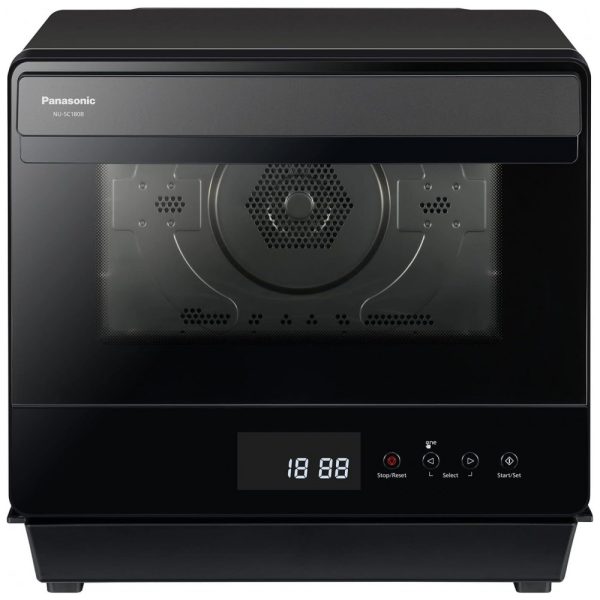 ectq855nxtt90b_0 jpg - Forno Elétrico de Bancada 7 em 1 com Função Air Fryer 110V 1200W, Panasonic SC180B, Preto